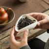 Dehua White Porcelain Tea Scoop for Pu'er Tea Ceremony – Ceramic Tea Leaf Holder and Viewing Tool.