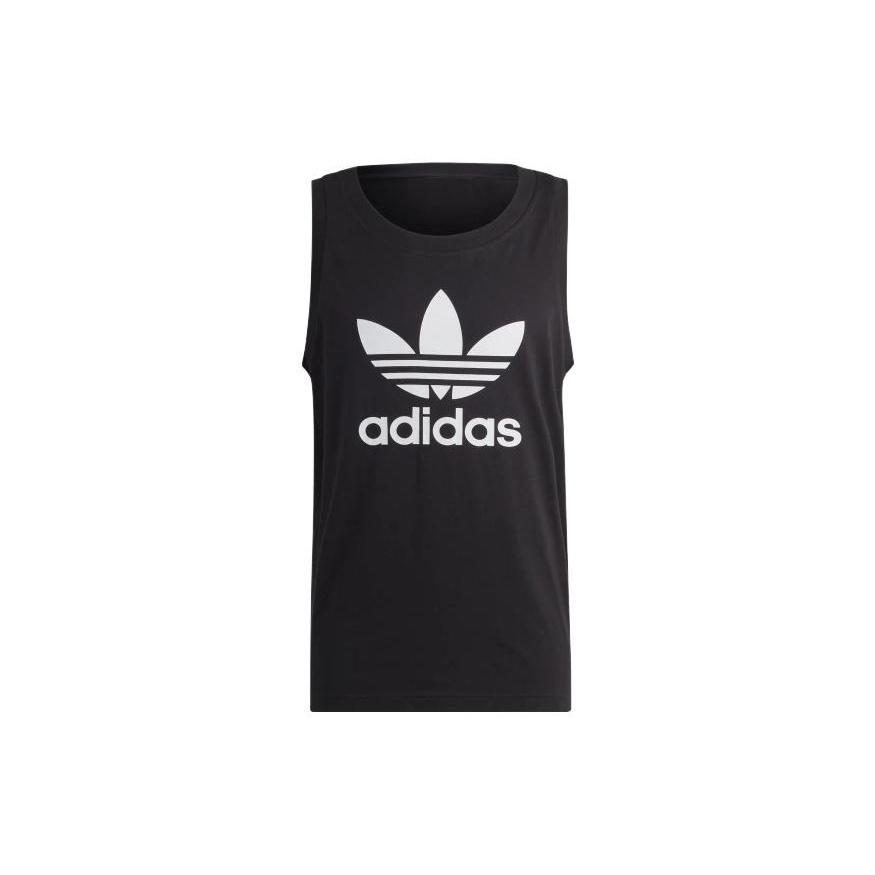 adidas Originals Adicolor Classics Trefoil Tank Top Black White Men s IA4811 S