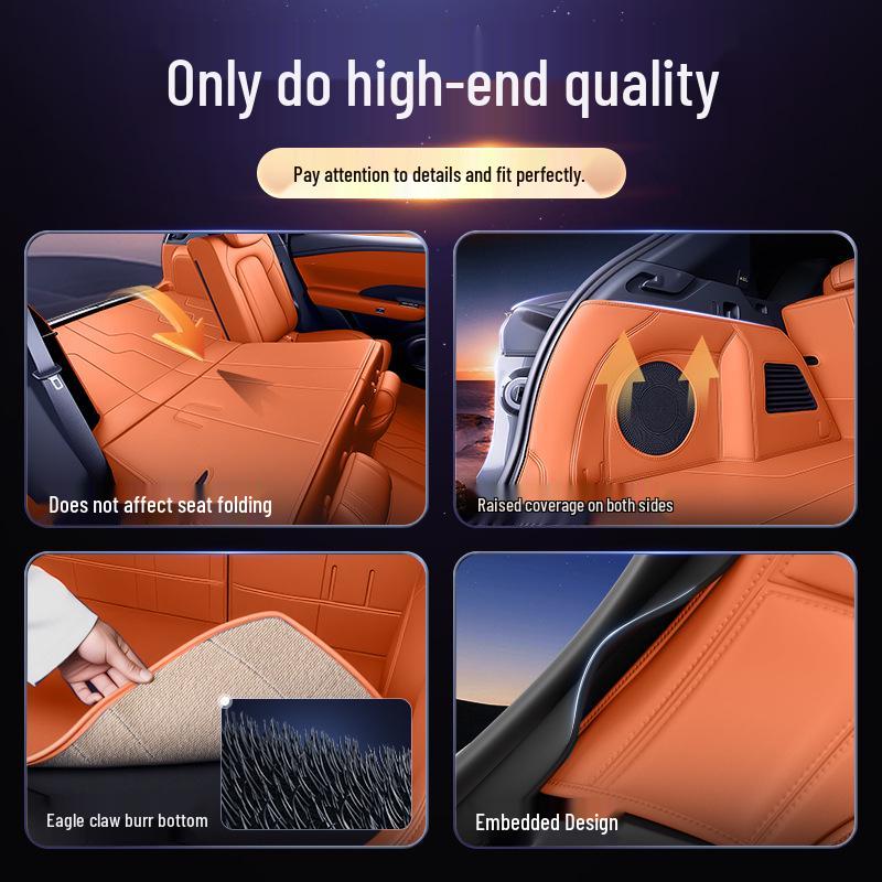 Shangjie H5 2025 Full Surround Trunk Mat - Interior Car Accessory for Tail Box