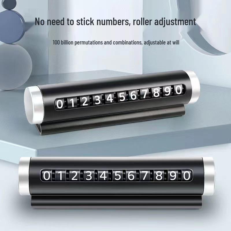 Auto Temporäres Parken Telefonnummer Schild Dekoration