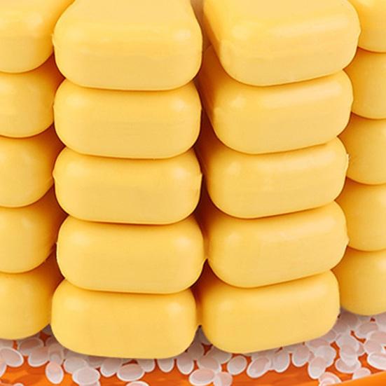 Corn Fidget Spinner Toy Stress Anxiety Relief Teens Adults Corn Kernel Building Toy Fingertip Gyroscope Portable Travel Sensory Spinning Toy