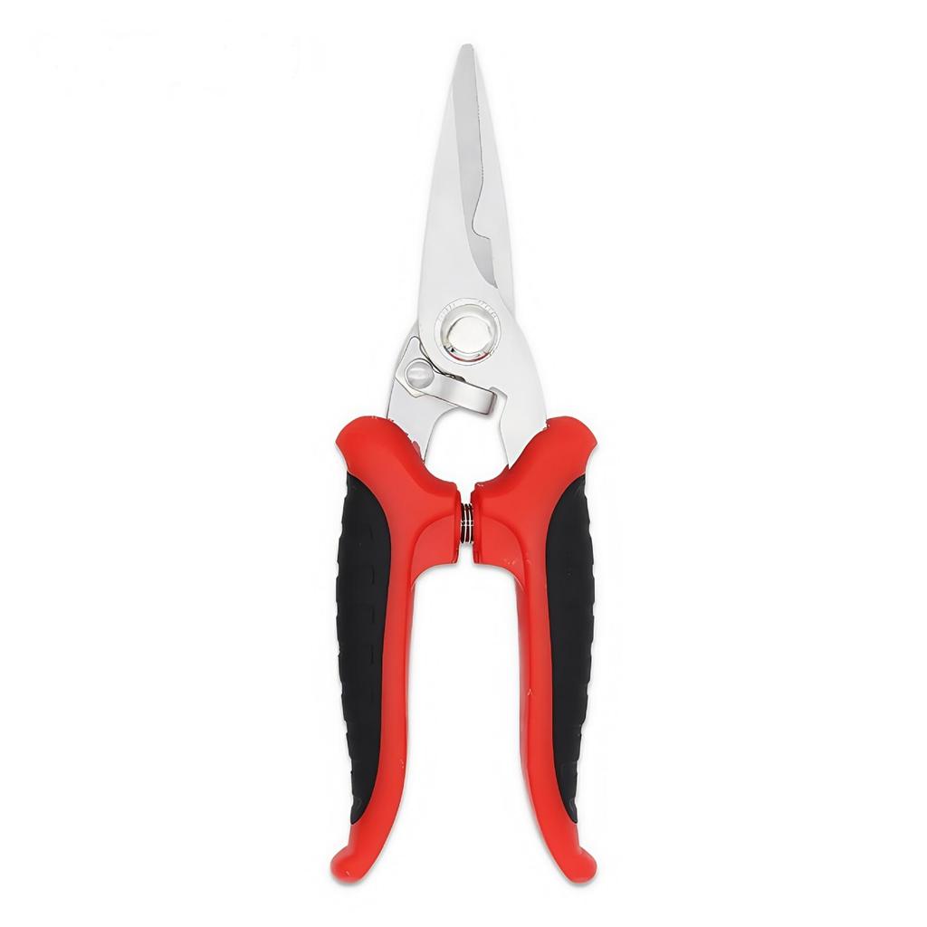 Industrial Multi-Functional Shears for Sheet Metal, Integrated Ceiling, and Wire Cutting