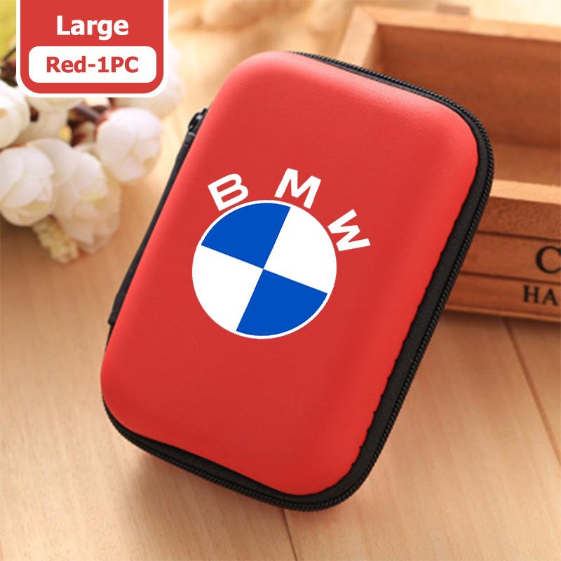 Car Organizer EVA Storage Earphone Cable Case Bluetooth Bag For BMW M Performance E36 E46 E60 E90 E91 E92 E93 F30 F20