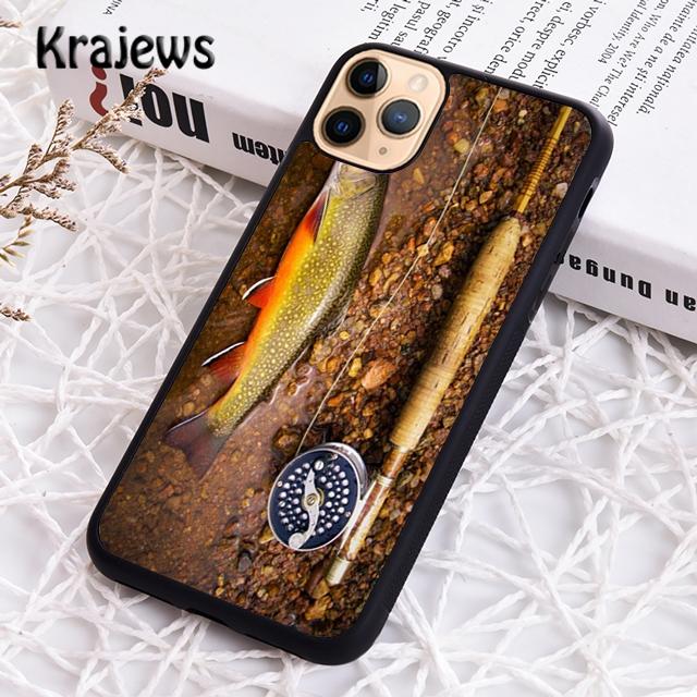 BROWN TROUT FISHING FISH Phone Case Cover For IPhone 18 17 Air 16 15 14 plus 11 12 13 pro max Plus coque Shell Fundas