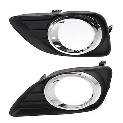 1 Pair Front Left and Right Fog Light Trim Bezel Kit For Toyota Camry 2010-2011