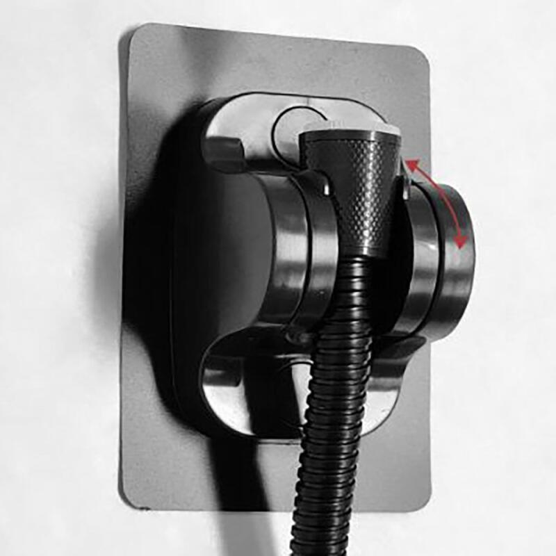 Black Bathroom Shower Head Holder with Shower Attachment [WD21E50]