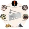 Aomiun Leichter Dreieckiger Holzofen Tragbarer Edelstahlbrenner für Outdoor-Kochen Picknick Camping Rucksacktouren