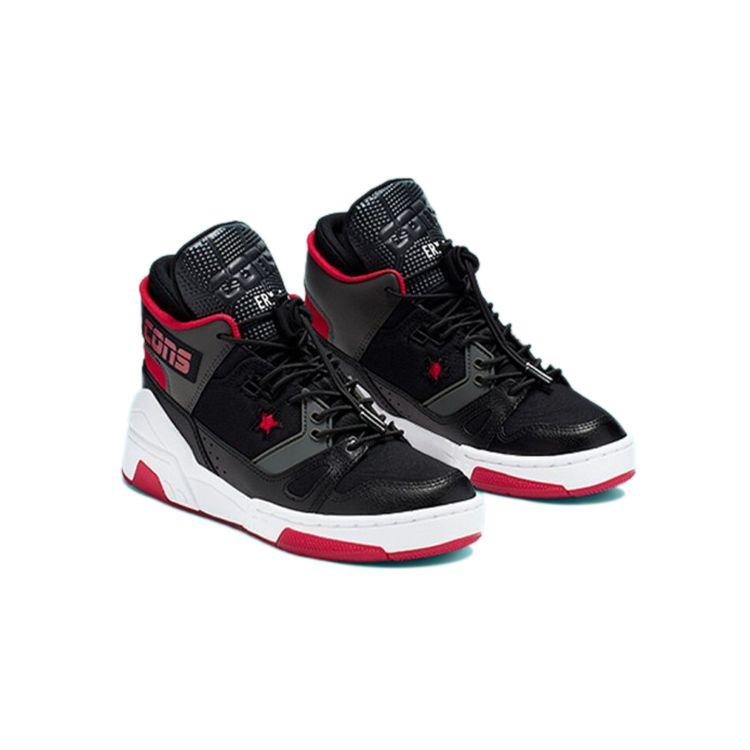 Converse ERX 260 Scarpe da Skate Alte Casual Resistenti per Bambini Sneakers per Bambini Nero Rosso 265219C