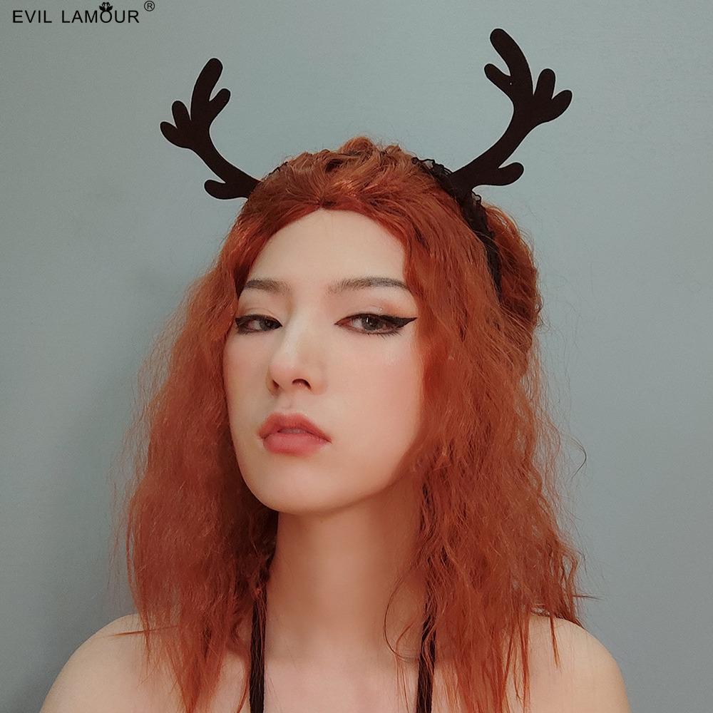 Geweihspitze Goofy Stirnband für Fotostudio, Halloween, Weihnachten oder Feiertagskleidung FG-49