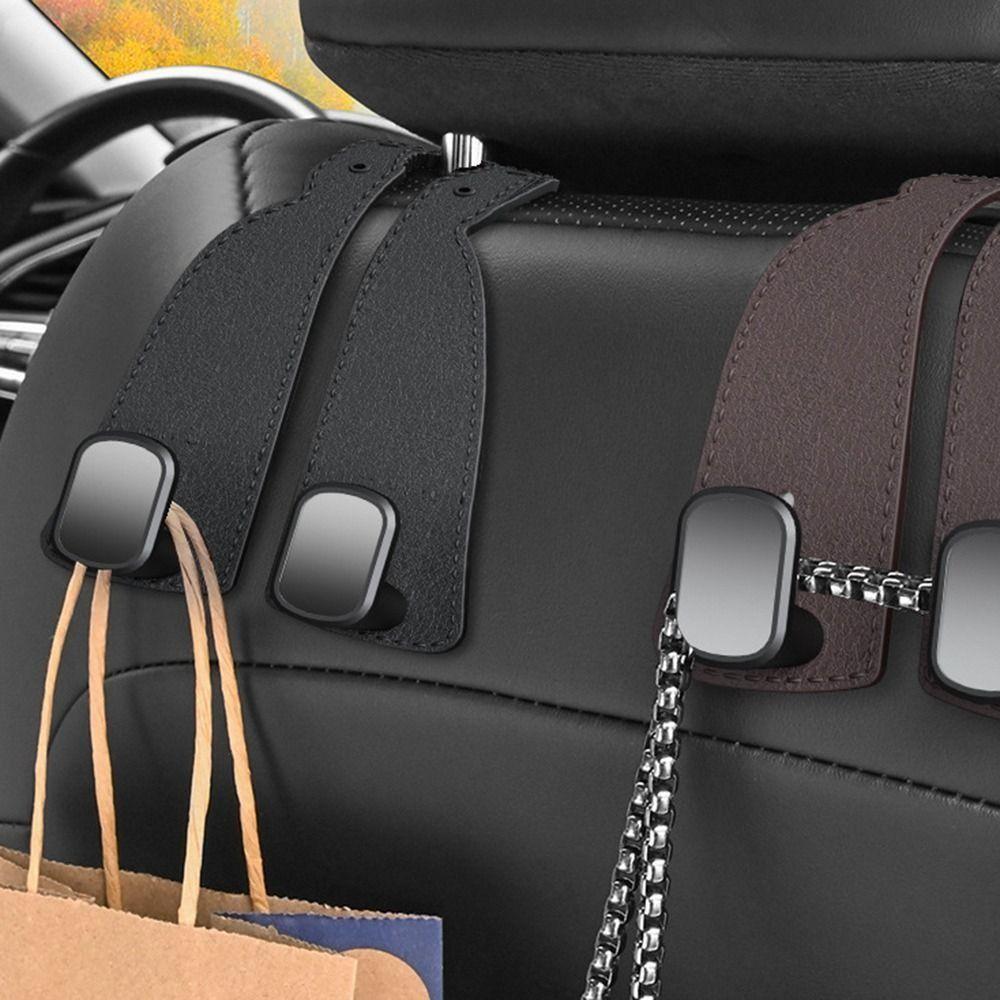 Hidden Car Headrest Hook Universal Car Organizer Clips Durable Car Hooks  Car Interior Accessories