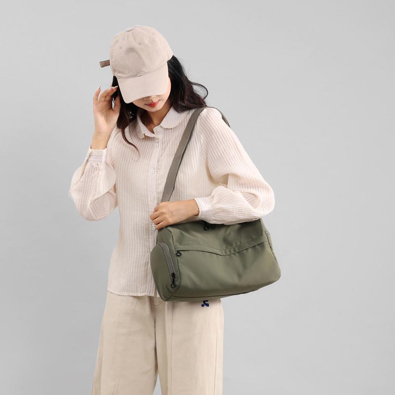 Messenger Bag Women Travel Bag Large Capacity Shoulder Bag Lightweight Nylon Bag