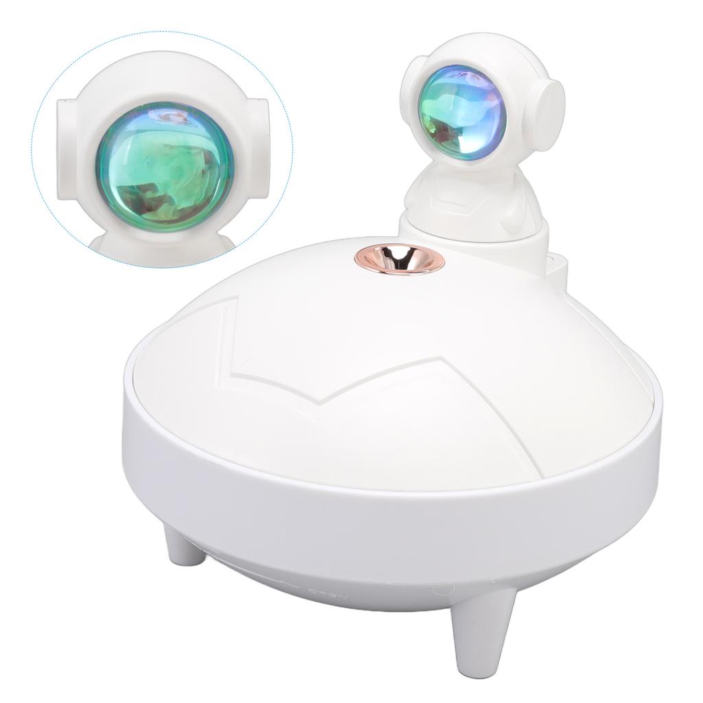 Sunset Light Humidifier 290ml 4H Timing Adjustable Angle USB Charging Desktop Astronaut Humidifier