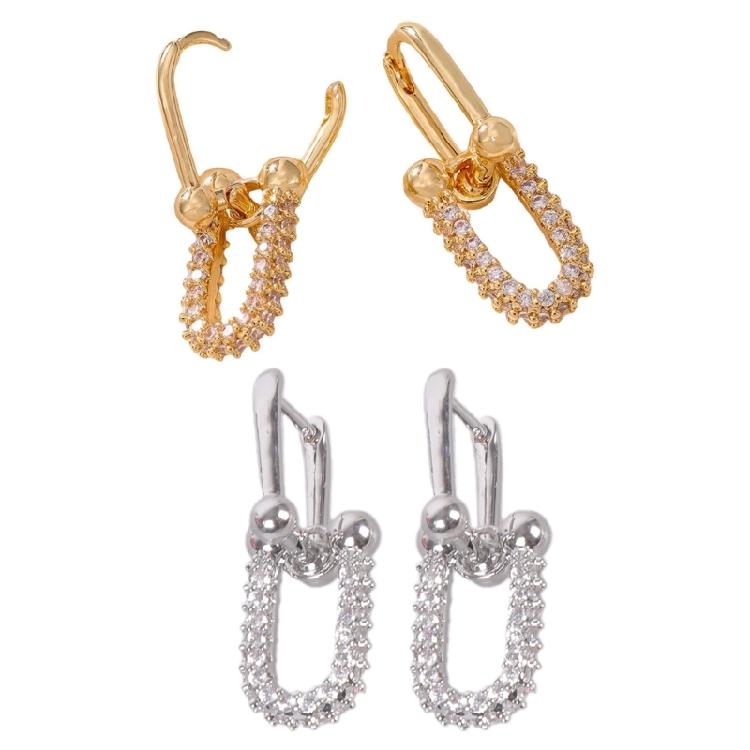 Versatile Horseshoe Earrings Versatile Horseshoe Earrings with Rope Drop Designs for Everyday Wear Gatherings