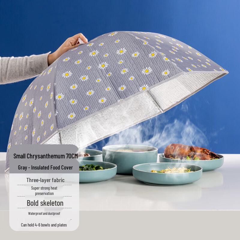 Foldable Insulated Dining Table Food Cover