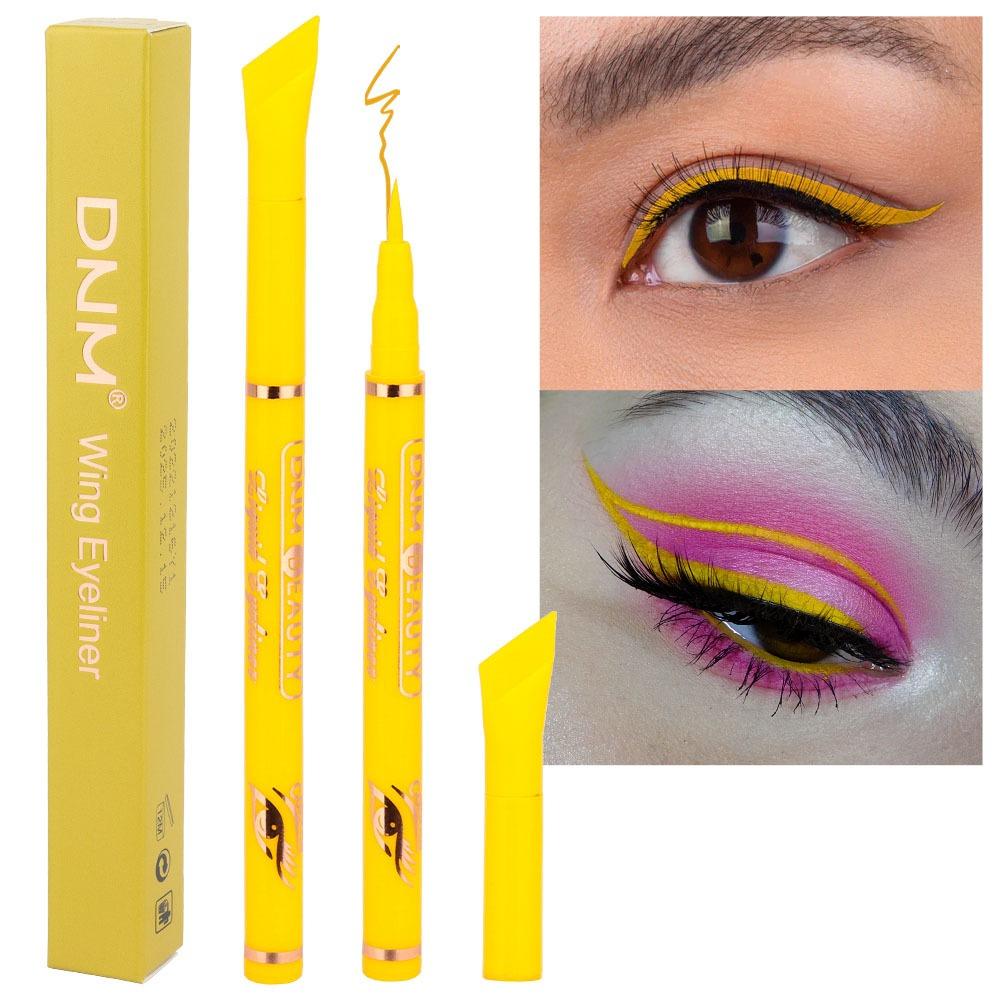 Waterproof Colored Eyeliner Smooth Ultra-thin Long-lasting Matte Liquid Eyeliner Pen Quickly Drying Easy To Apply
