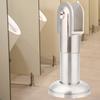 Stainless Steel Partition Hardware Adjustable Partition Bracket Secure Support Foot  Restroom