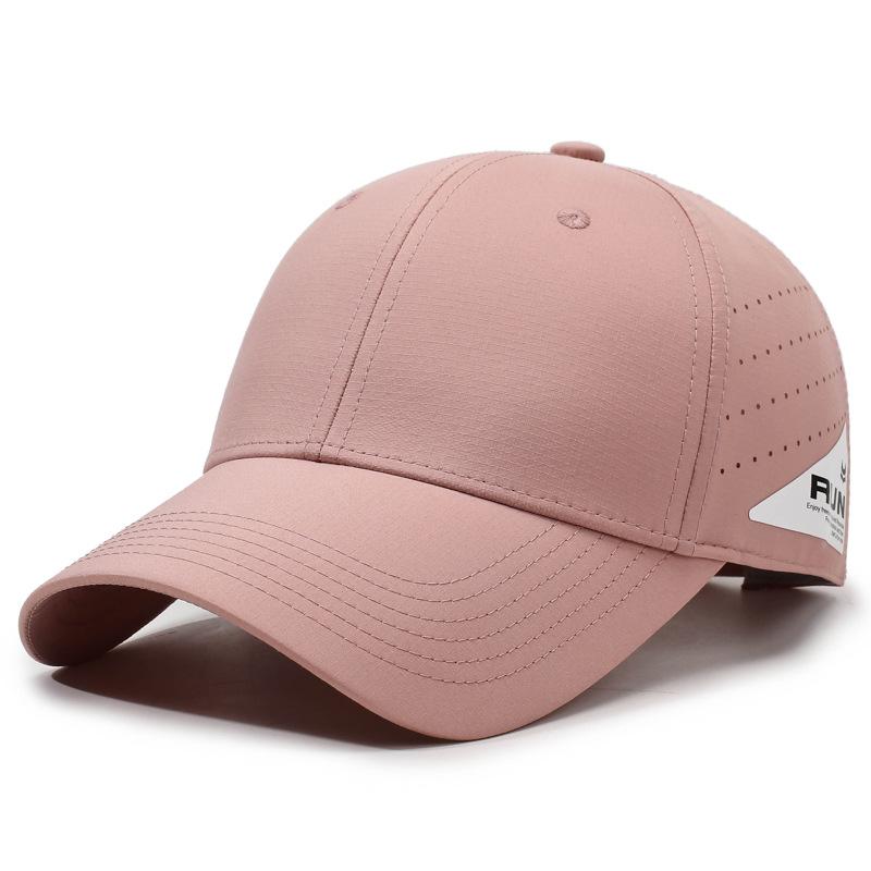 

Кепка бейсболка с жестким верхом, сетчатая дышащая, солнцезащитная, летняя, для занятий спортом на открытом воздухе, для велоспорта, для бега светло-розовый