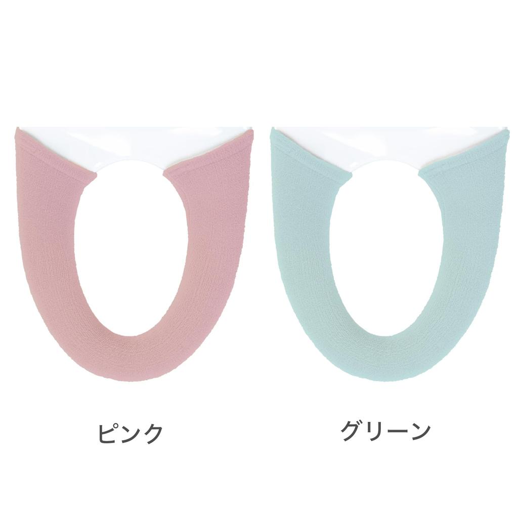 OKA Palette Washable Heating Type Toilet Seat Cover Pink Warm Water Cleaning Toilet (Washable Seat)