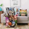 Anime For Kurokos No Baskets Pillow Covers Cartoon Sofa Decorative Home Double-sided Printing Short Plush Cute Cushion Cover