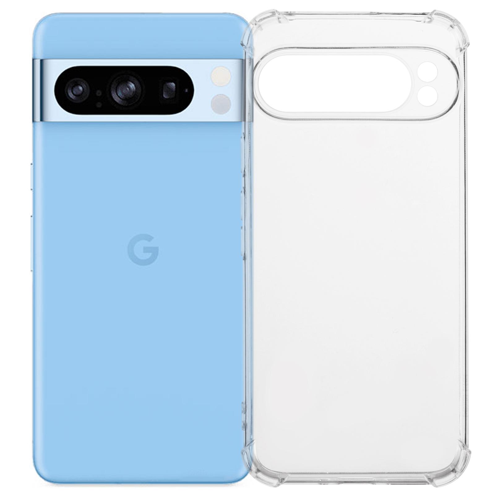 

For Google Pixel 9 Pro XL Phone Case Thicken Four Corner Anti-Fall Clear TPU Cover A