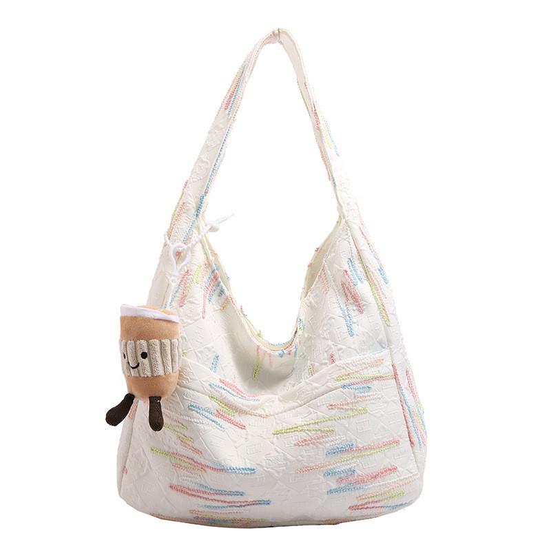 Trendy Blue Fashionable Shoulder Bag For Women With Spacious Design For Daily Use