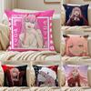 Anime Mecha 02 zero two DDARLING in the FFRANXX Cushion Cover Pillowcase Antidustmite living Room Sofa Decor Cushion Room
