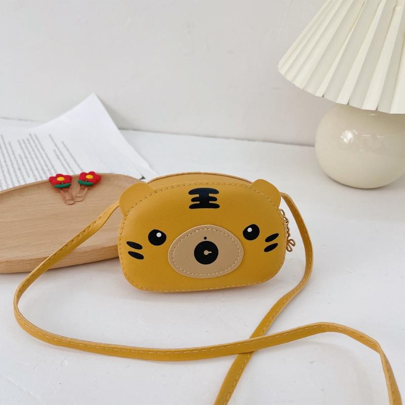 1 Piece Littler Girl Kawaii Backpacks Small Cute Cartoon Animal Messenger Bag for Toddler Outdoor Portable Coin Tissue Pack  Bag