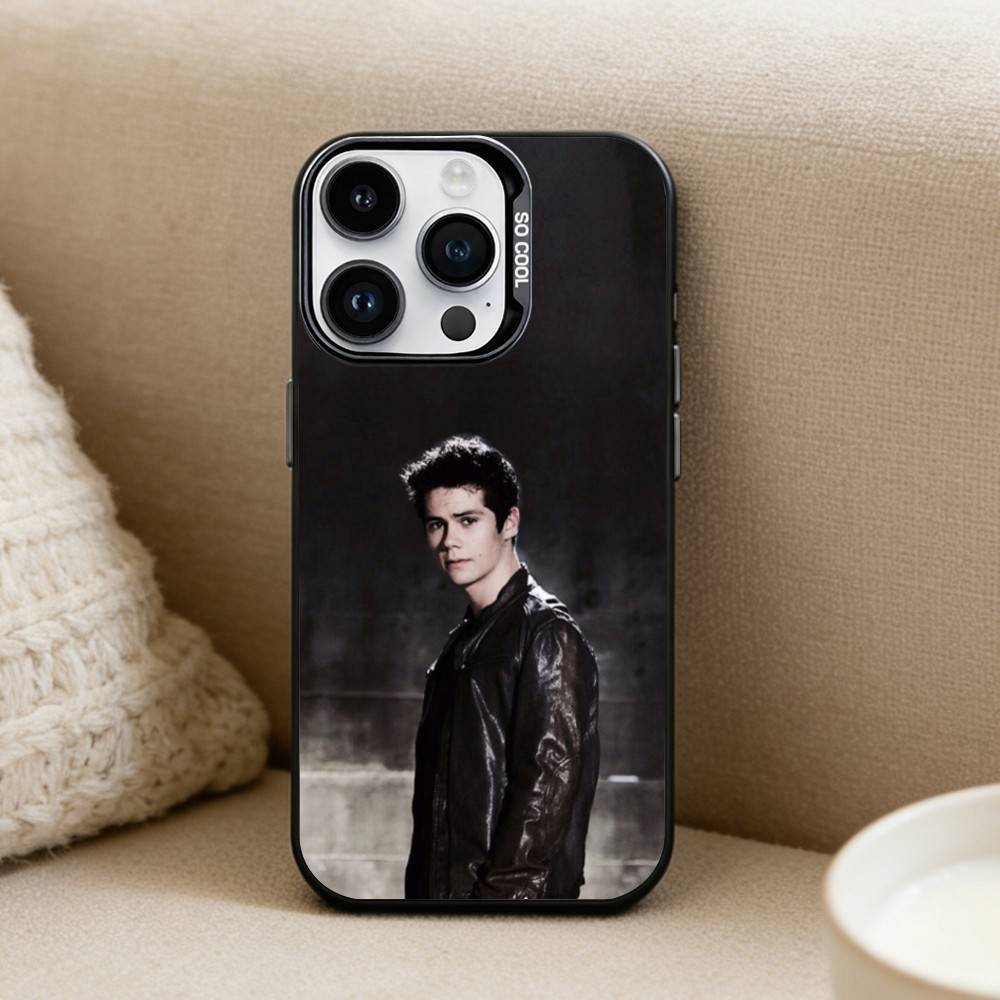 

D-Dylan O Brien Phone Case For iPhone17, 16,15,14,13,12 Pro Max Black Candy Matte Shockproof Cover iPhone16