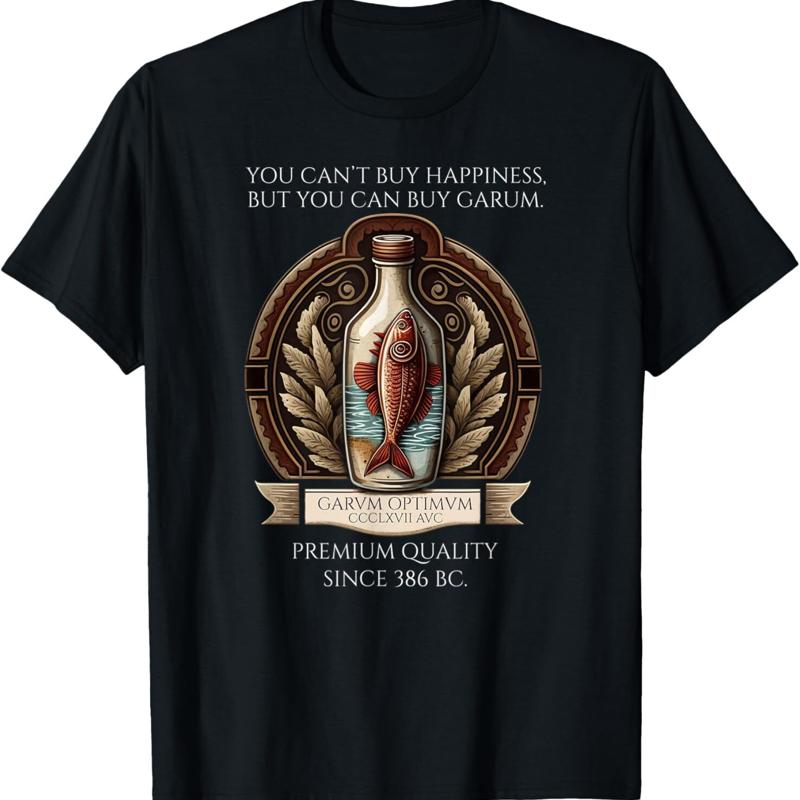 T-shirt Rome vous ne pouvez pas acheter le bonheur mais Garum S