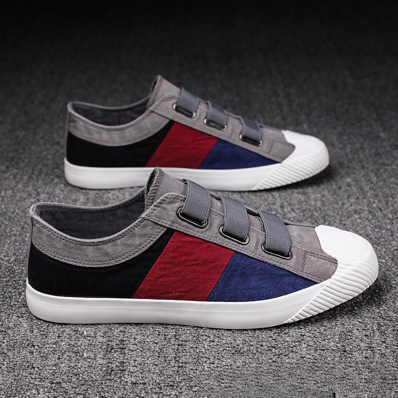 Men Shoes Summer Canvas Breathable Soft Soled Shoes Fashion Colorful Daily Versatile Antiskid Casual Shoes Tenis Hombres