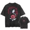 Satoru Gojo And Geto Suguru Funny Print Tee Anime Jujutsu Kaisen Tshirt Men Women Cotton T-shirts Harajuku T Shirt