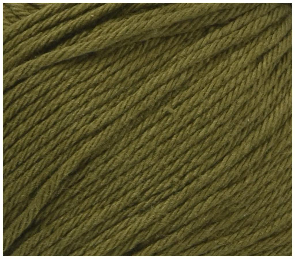 DARUMA Fil à Tricoter Coton Loisirs Vert Moyen 50g 100m Lot 3100 Col.12 Environ. 5-Balle