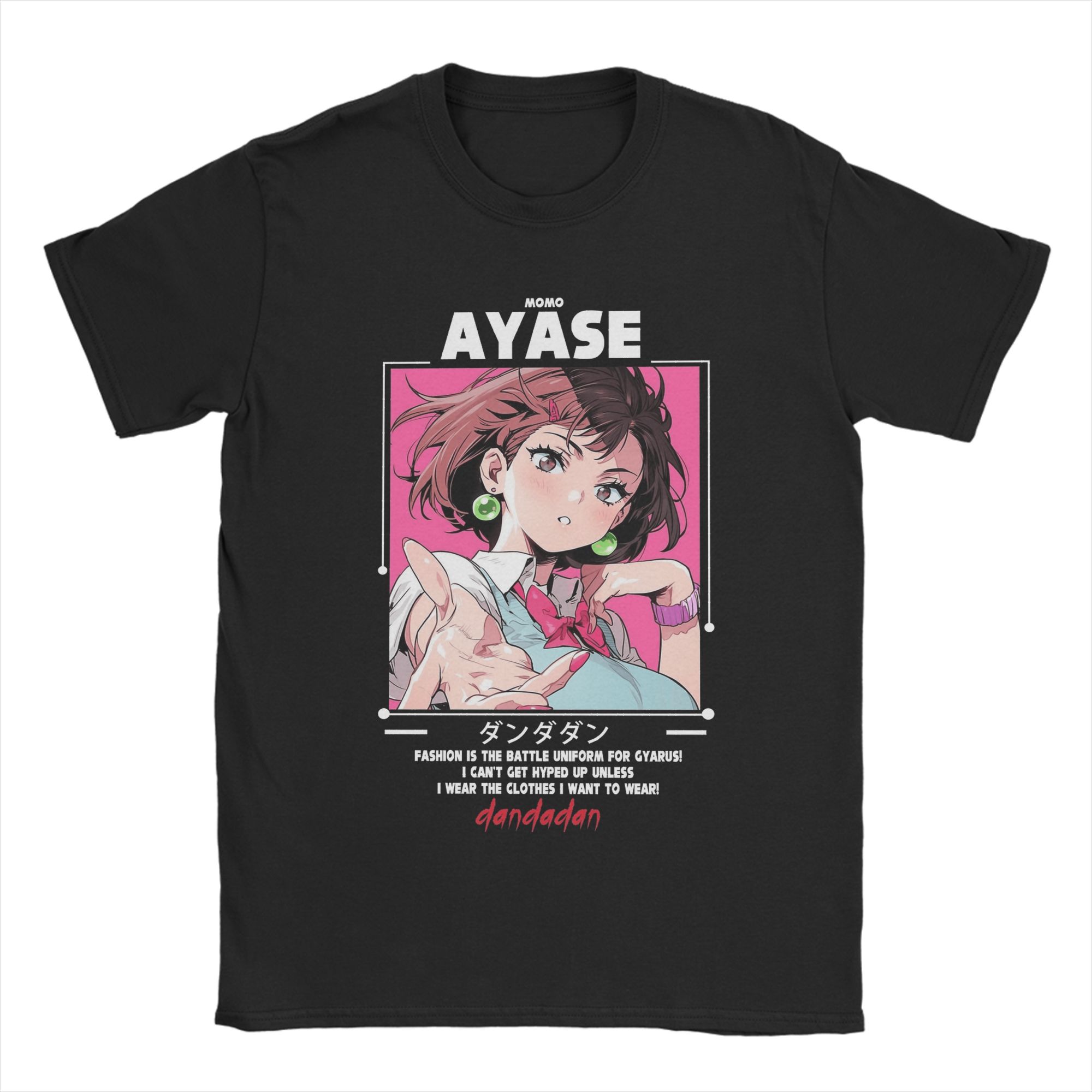 

Dandadan Turbo Granny T-Shirts for Men Funny 100% Cotton Tees Round Collar Short Sleeve T Shirt 6XL Tops 4XL