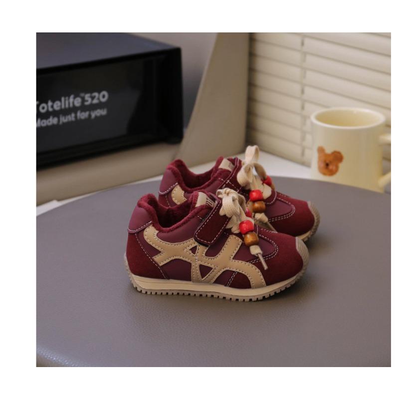 Jungen Fleece-Sneaker Winter Neu 1-3-6 Jahre Kinder Zwei Baumwolle Forrest Gump Schuhe Kindergarten Baby Warme Schuhe