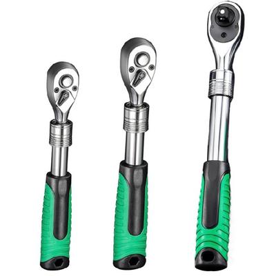 1/4" 3/8" 1/2" Torque Ratchets Wrenches For Sockets Quick Release Head Spanners