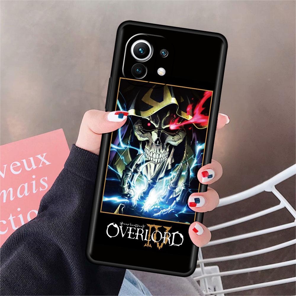 Overlord Schädel Anime Weiche Silikon Fall Für Xiaomi Mi 11 Lite 5G NE 11T Pro 12S Ultra 12 Hinweis 10 10T 9T Telefon Abdeckung Stoßstange Funda
