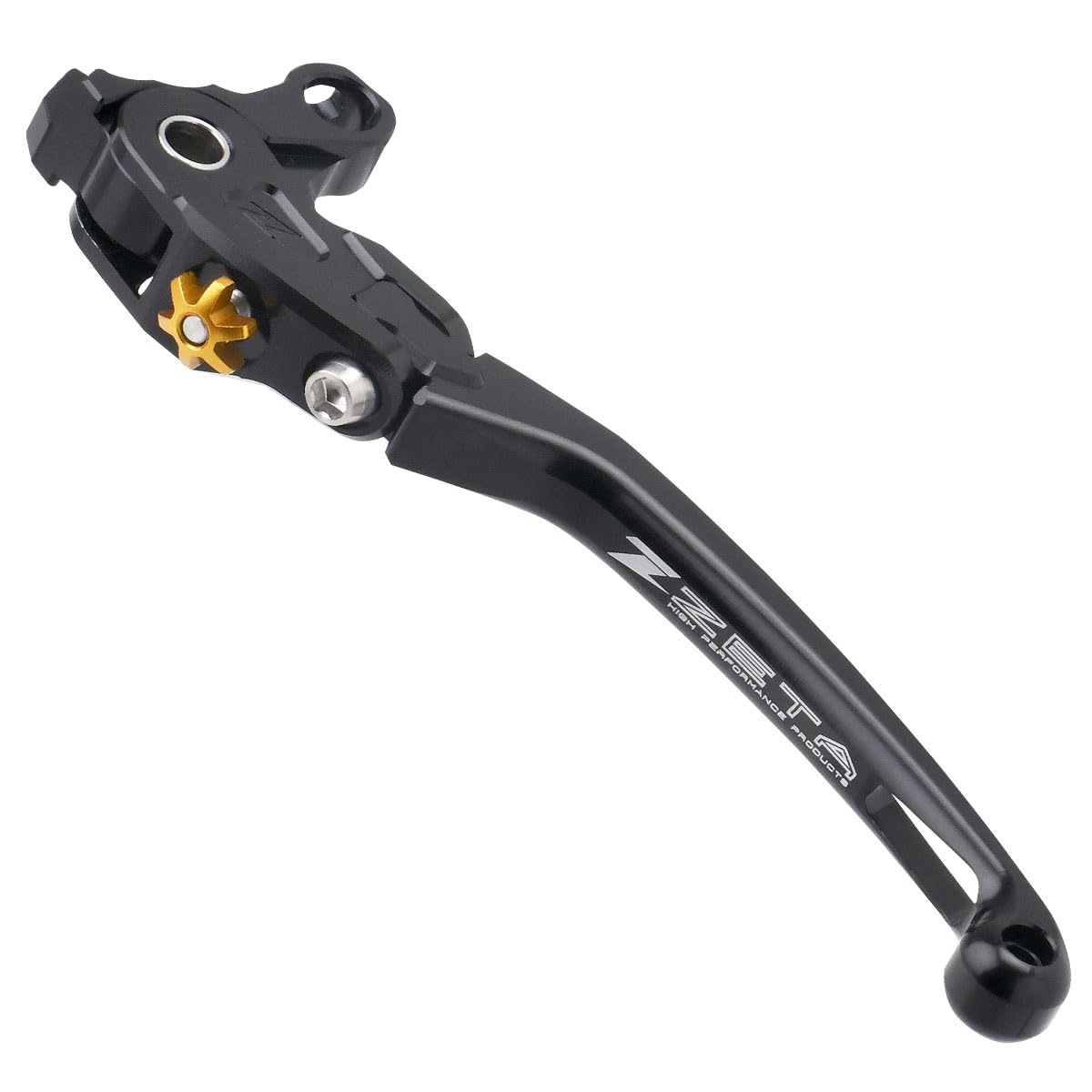 ZETA RACING Рычаг сцепления Pilot Lever L3WA Черный Складной Алюминиевый Dirt Freak F5599 для CB1300SF/SB/ST (SC40/SC54), VFR1200F, VFR800, VFR800F/X, чёрный