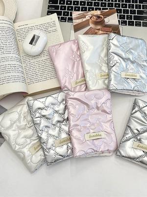 Korean Style Bow Passport Holder: Cute, Multifunctional Travel Wallet for Tickets and Cards