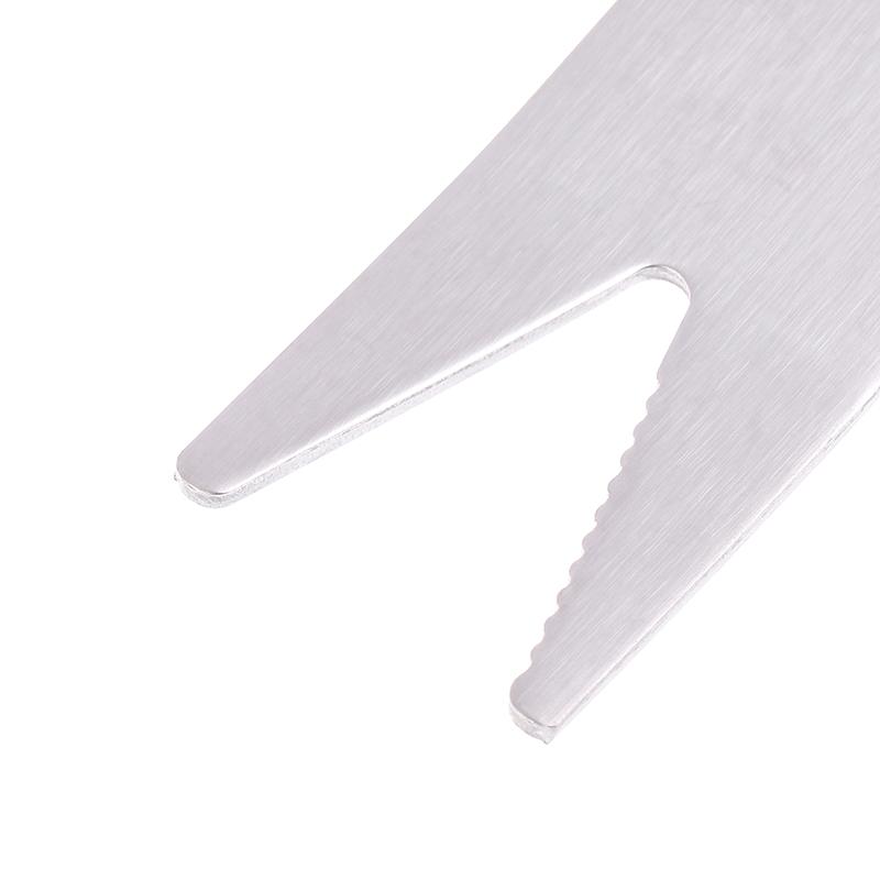 1 szt. Elektryczna Gitara Basowa Wielofunkcyjny Dwustronny Klucz ze Stali Nierdzewnej Narzędzie Lutnicze Do Dokręcania Potencjometrów Przełączników Gniazd Gitary