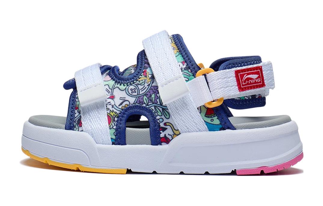 Disney x Li Ning YOUNG Refreshing Duck, Collaboration Comfortable Breathable And Lightweight Children s Sandals YKKT010-4 27