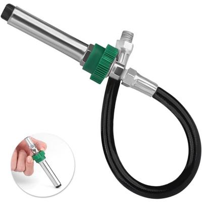 Grease Gun Clutch,1/8 Inch NPT Grease Gun Mouthpiece with Hose,G Coupler for Grease Gun, for Cone Grease Nipple, Suitable for Most Types of Grease Gun