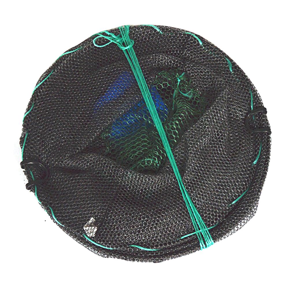 Fishing Dredge Net Portable Fishing Landing Dip Net Crab Crayfish Lobster Catcher Pot Trap 25x30/25X45CM Outdoor Fishing Net