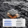 2026 A2-Wireless Bluetooth Headphones with Ultra Long Battery Life, Comes with Charging Case and Includes Microphone