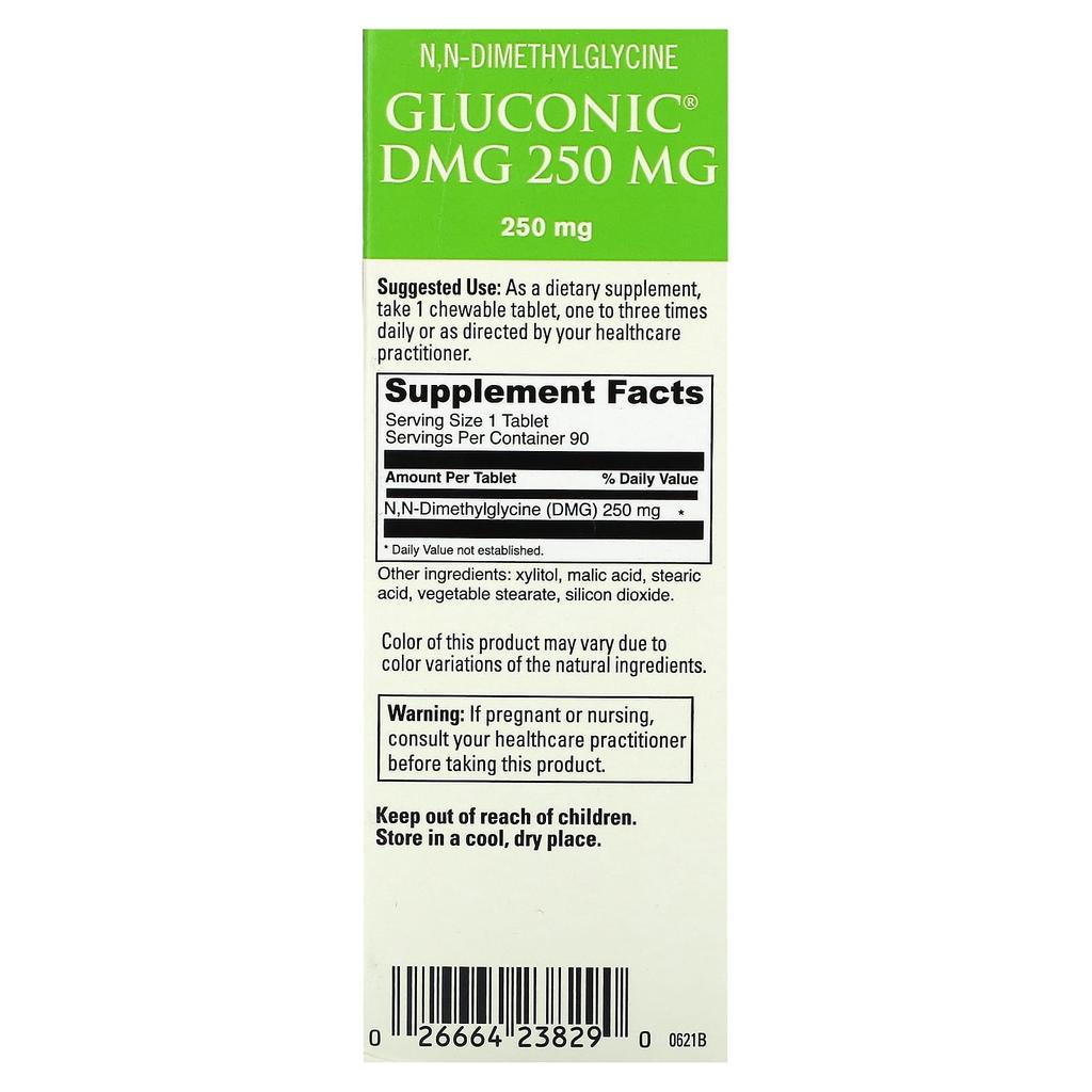 Gluconic Dmg, 250mg, 90 Tabletten