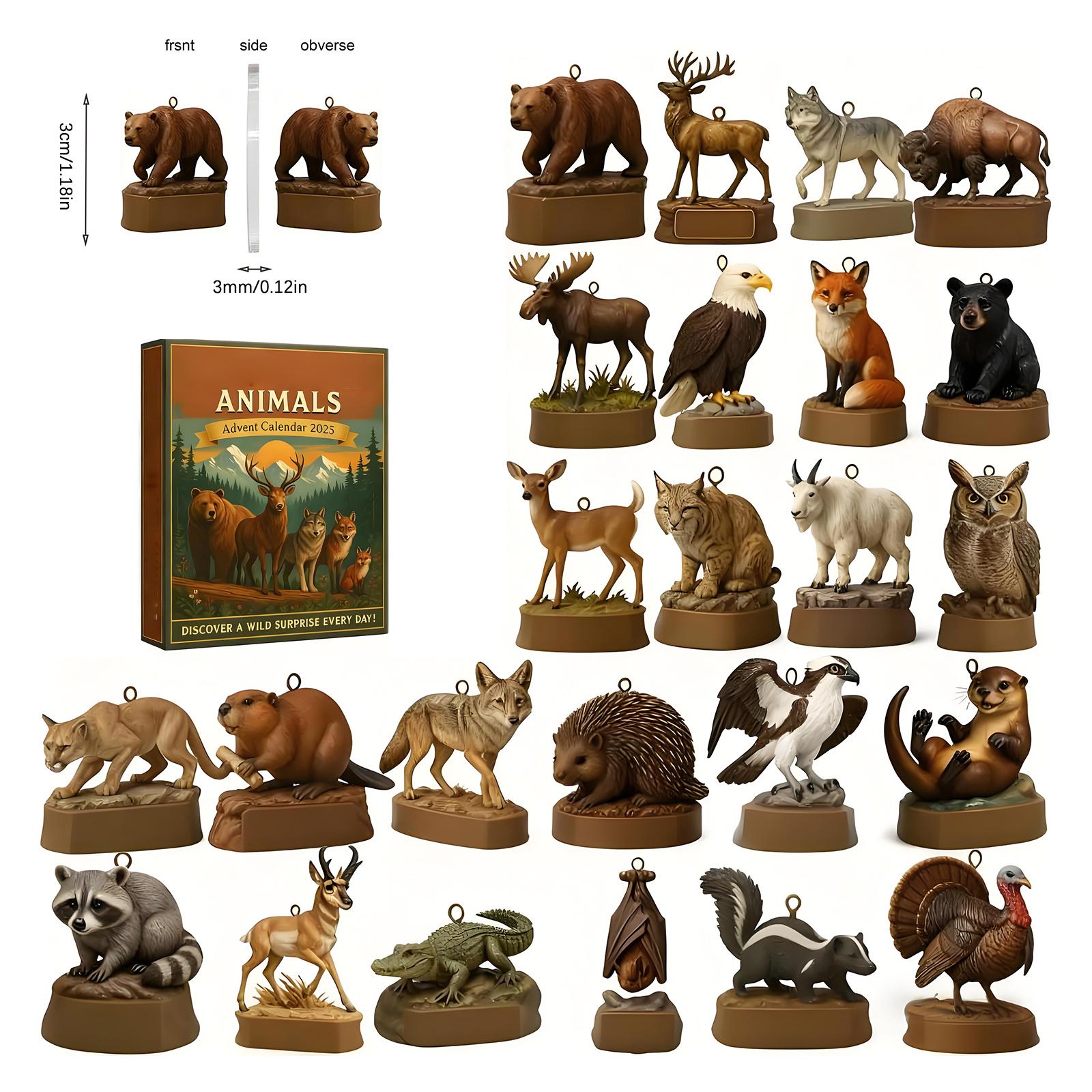 

Календарь обратного отсчета включает 24 подарка, календарь обратного отсчета и подарок-сюрприз One Size