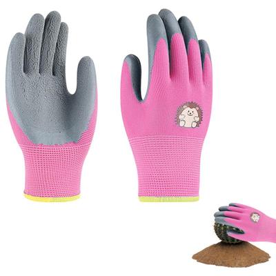 Gardening Gloves Kids Durable Waterproof Garden Work Gloves Non-Slip Children Safety Yard Work Gloves Portable Garden Supplies