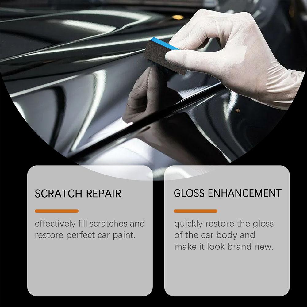 120g Auto-Kratzer-Reparaturcreme 2025 Neuer Kratzerentferner für Fahrzeuge, Auto-Lack-Kratzer-Reparaturpaste, Lang anhaltender Schutz