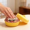 Decompression Toy Food Steamer Design Soft TPR Material Stress Relief Toy Quick Recovery Squeeze Toy
