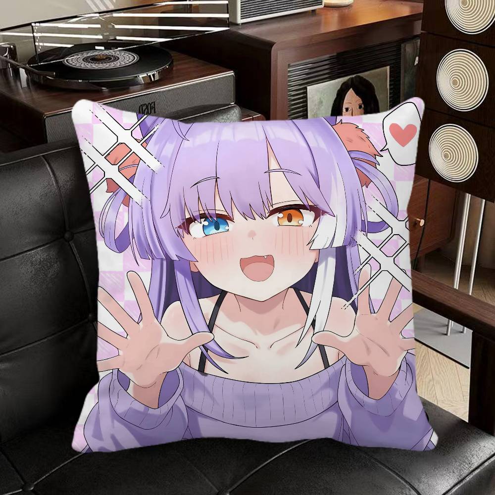Tenko Shibuki Anime Pillow Case Square Pillow Bedroom Sofa Leisure Comfort Cushion Car Home Decoration