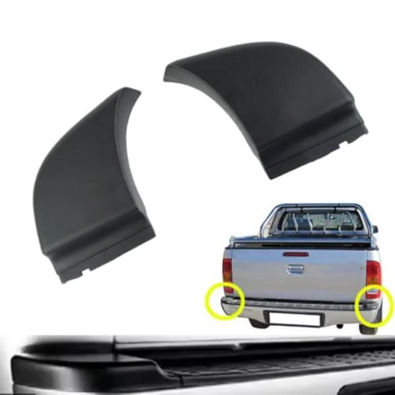 2 Pair Left and Right Rear Bumper End Plate Corner Cap Trim Cover For Toyota Hilux Vigo 2004-2015 52163-0K010 52164-0K010